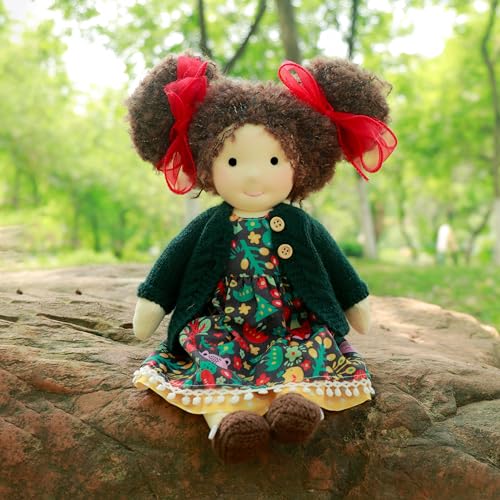 Handmade-Collect-Rag-Doll-Waldorf-Doll-Adult-Present-with-Exquisite-Box-Harper-12 Handmade Collect Rag Doll Waldorf Doll Adult Present with Exquisite Box Harper 12