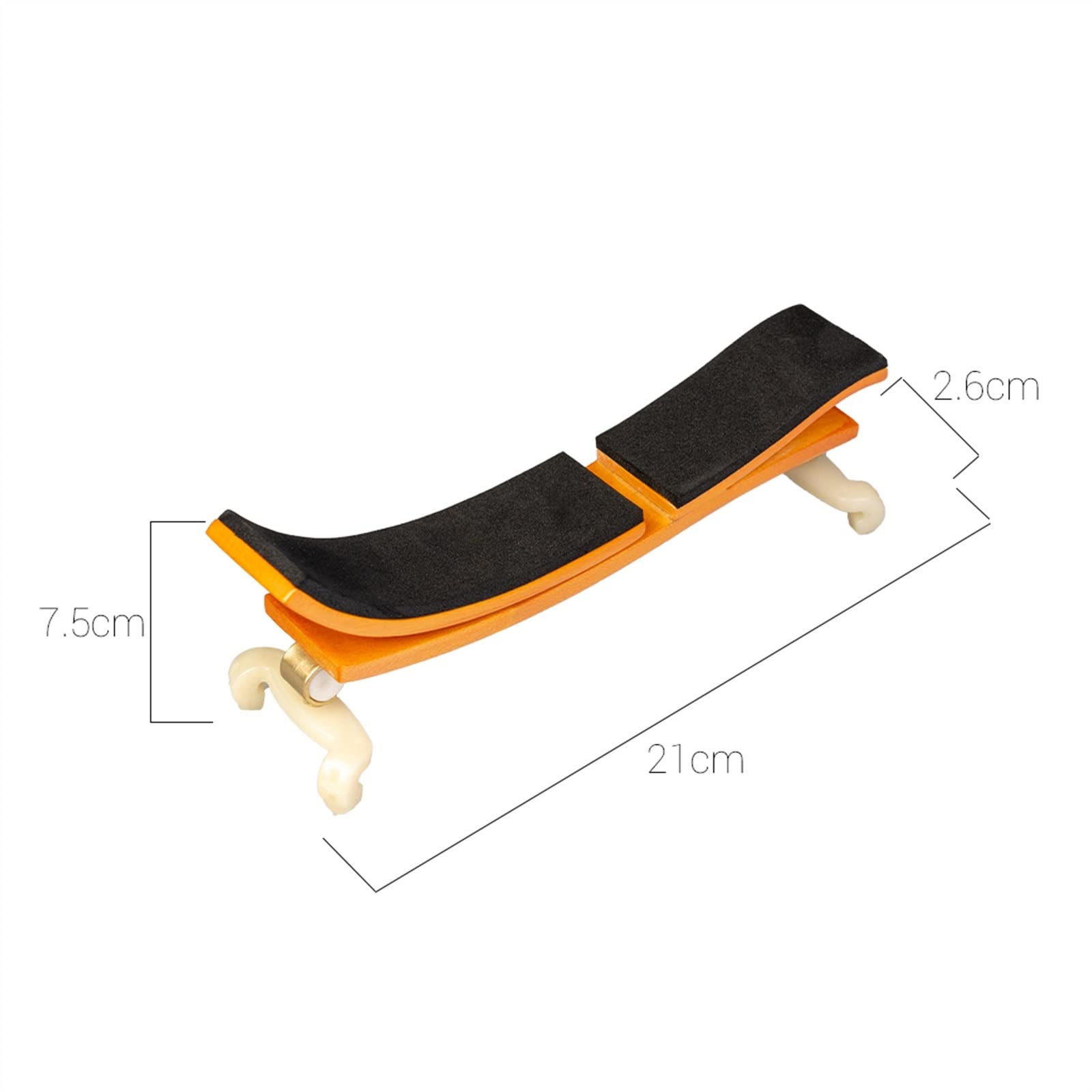 Accessori per Violino Spallina per Violino 3/4 4/4 Poggiaspalla per Violino Poggiaspalla in Legno Regolabile in Stile Tedesco