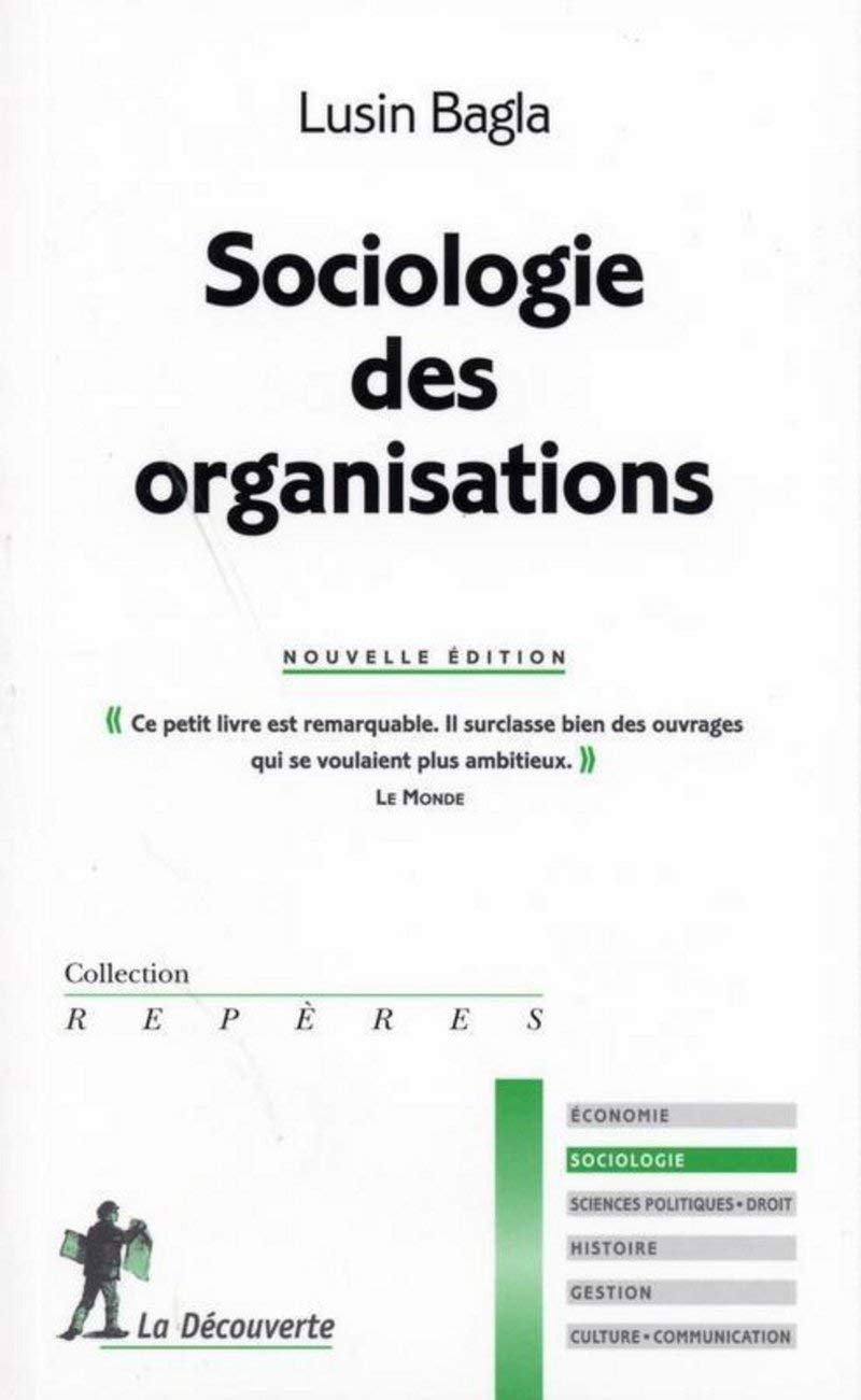 Sociologie des organisations (Repères)