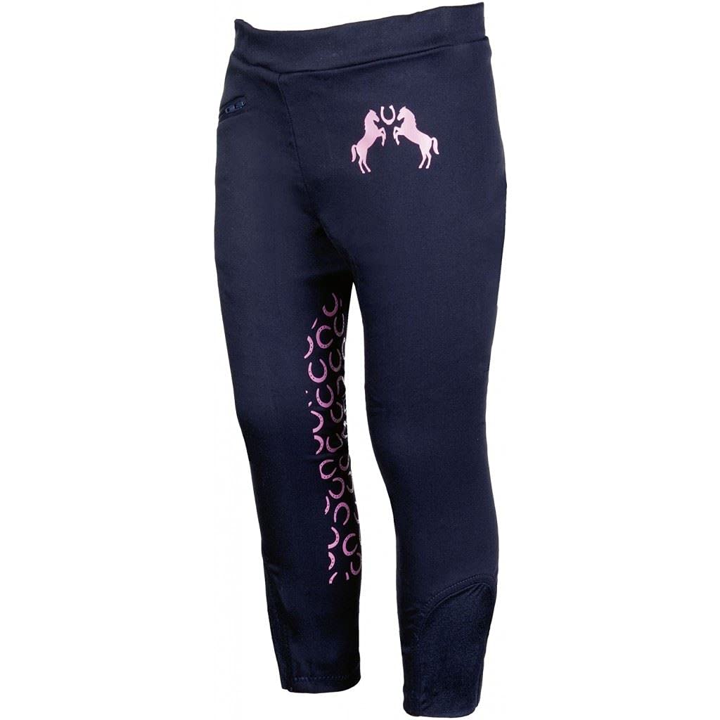 HKM Unisex Kinder Hose Pink Pony