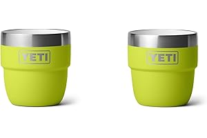 Rambler 4 oz Stackable Cup - Chartreuse Yeti
