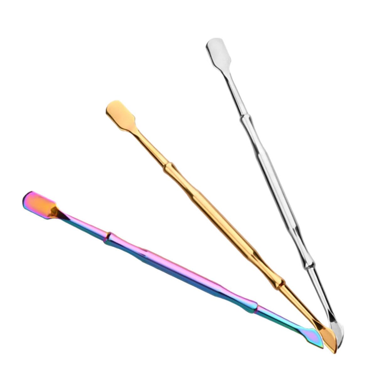 Healeved Modern Nail Tools Set 6pc Cuticle Care Kit Pusher Nail Remover Nippers for Home Salon