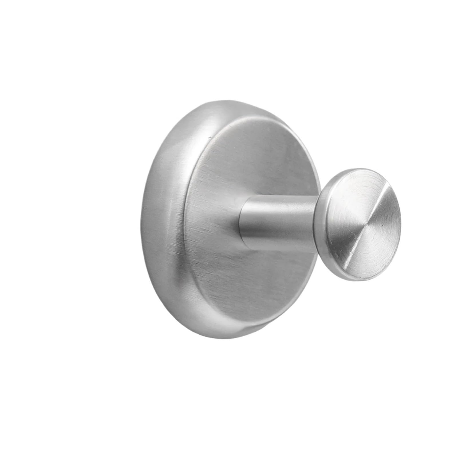 YUSUZH 8Pcs Stainless Steel Suction Cup Hook Waterproof Wall Mount Hooks Punch-Free Reusable Kitchen Bath Hanger Towel Clothes for Bathroom & Kitchen(Silver)
