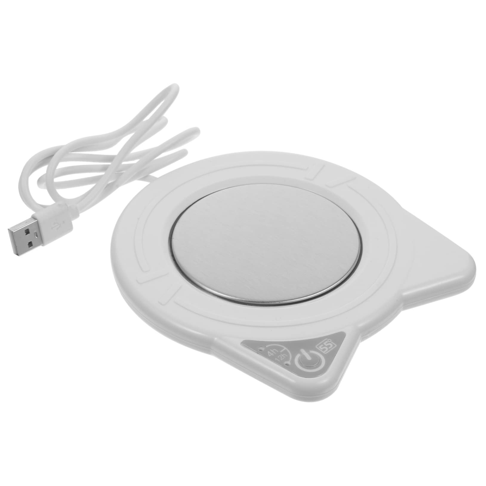 KICHOUSE 55? Constant Temperature Coaster USB Mug Warmer Wireless Tea Mug Warmer