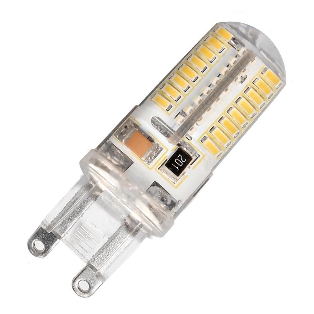 NXCVBNKZJ KJXP Lighting, Pack of 20, LED Corn Bulbs AC220V G9 5W 64xSMD3014 500LM Home Indoor Lighting Lamp(Warm White)