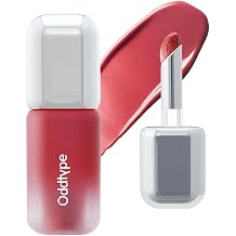 Unseen Balloon Tint Buildable Color, Long Lasting Glossy Lip Stain, Lightweight Lip Gloss 126 Red sky, 0.11 oz