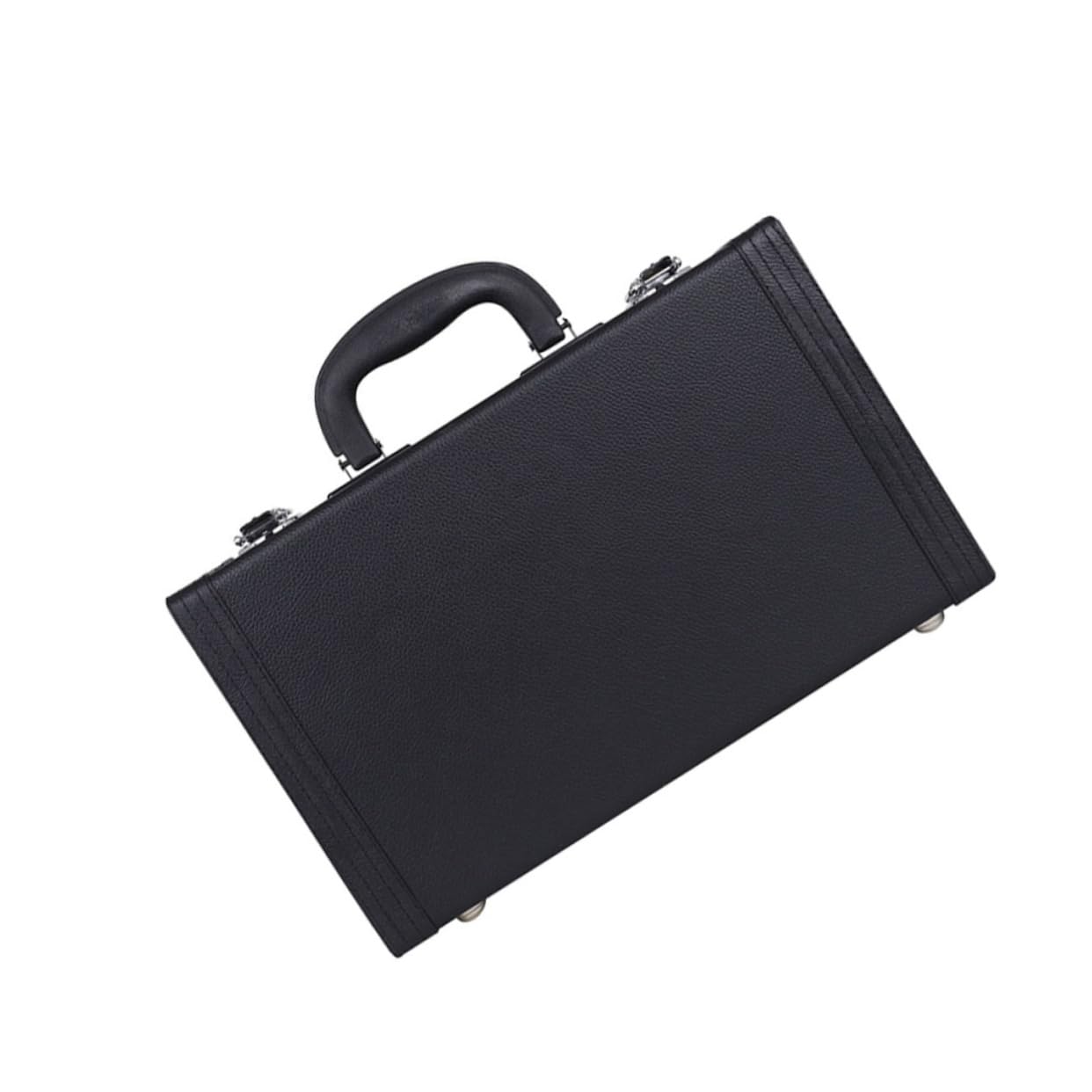ULDIGI Case Clarinet Black Hard Shell Case Clarinet Carrying Tool Comfortable Handle