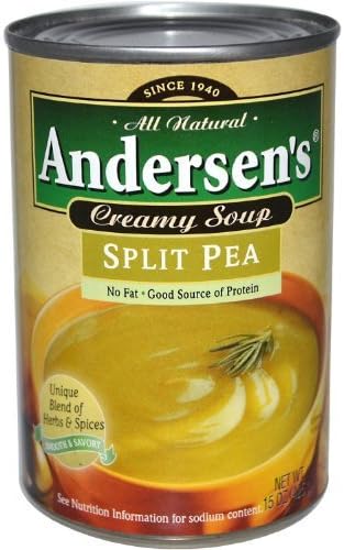 Amazon.com : Andersen's Split Pea Soup, 15 Ounce (Pack of 12) by ...