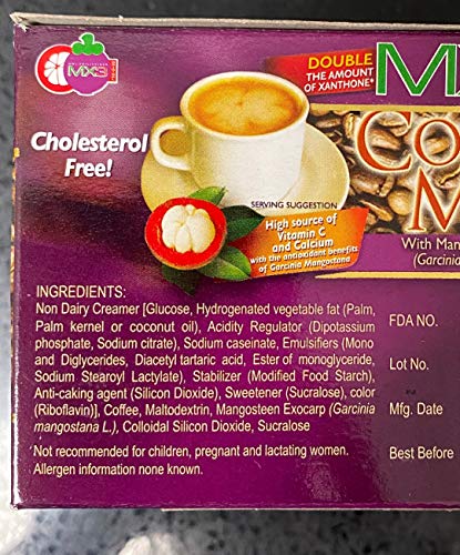 MX3 Mangosteen Coffee Mix (10 Sachets) Sugar Free - Thumbnail 3