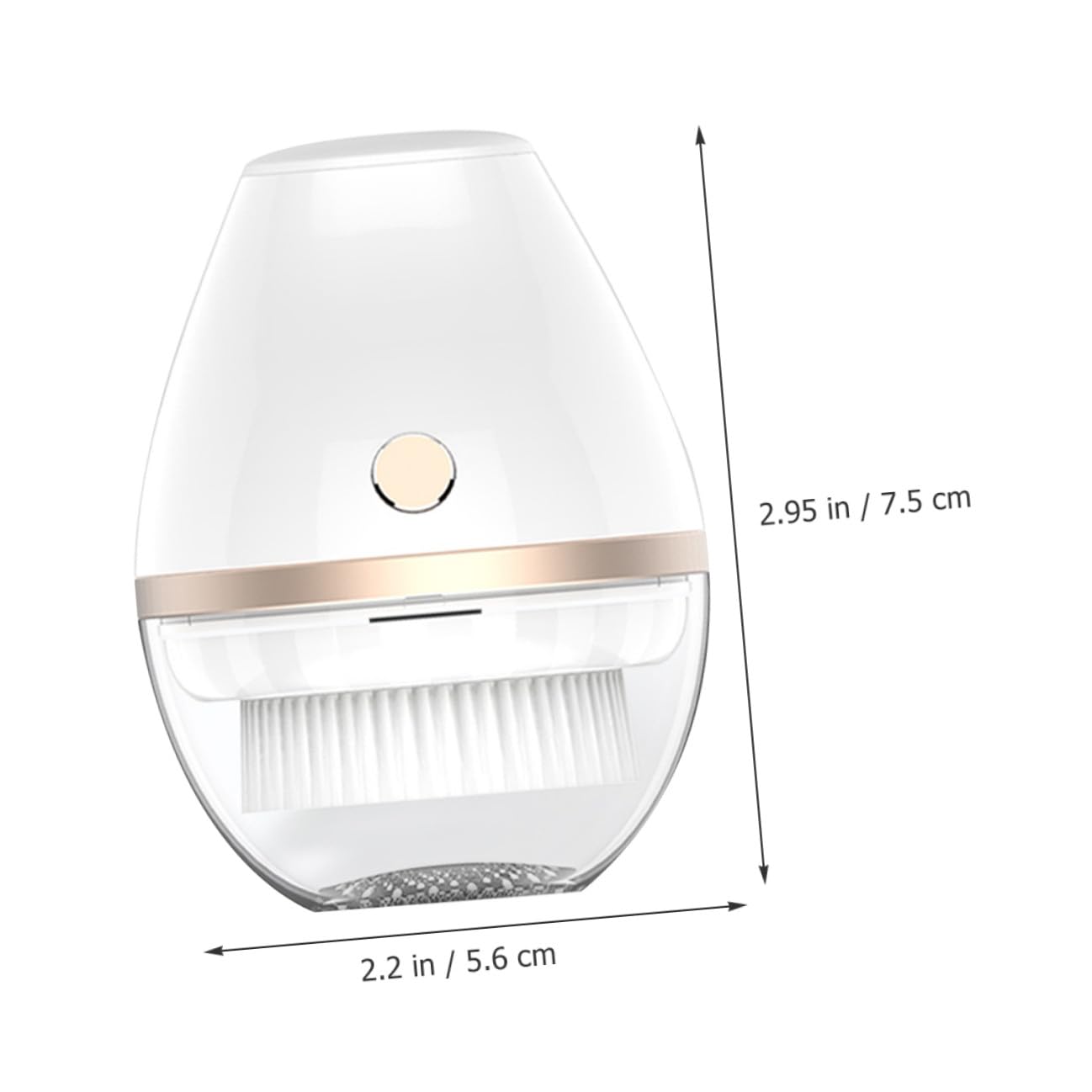 PLAFOPE Cepillo Facial Eléctrico para Reducir Obstrucción de Porosidad Portátil de Limpieza Profunda Material Abs y Electrochapado y Cuidado Diario Cutáneo