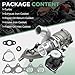 QBselecar For 282312B760 Turbocharger Repair kits Turbo Charger W/Gaskets Compatible with Hyundai Tucson 1.6L 2016-2018 Replacement For 16399880016 1639-988-0016 28231 2B760