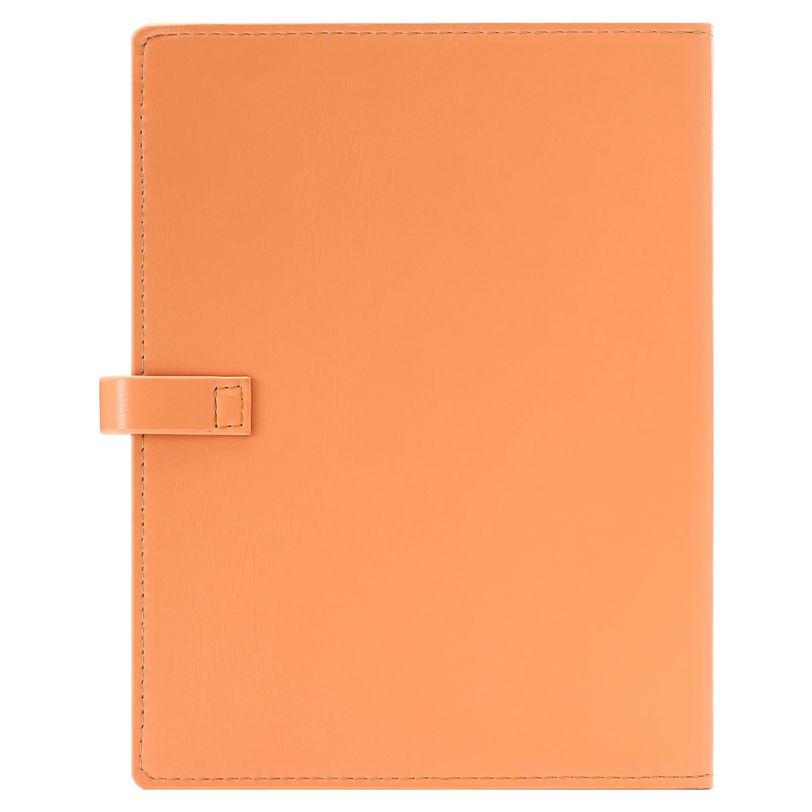 Academic Diary 2027 A5 Day to Page,Schedule Organizer with Calendar Stickers, Agenda Diary Planner with Pen Holder and Pen,Premium Thicker Paper 14 X 21.5 cm (Orange)