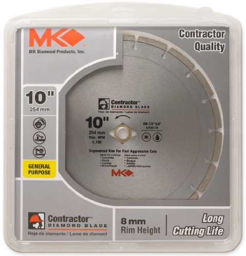 Mk Diamond 167017 10" Contractor Diamond Blade #TOP1