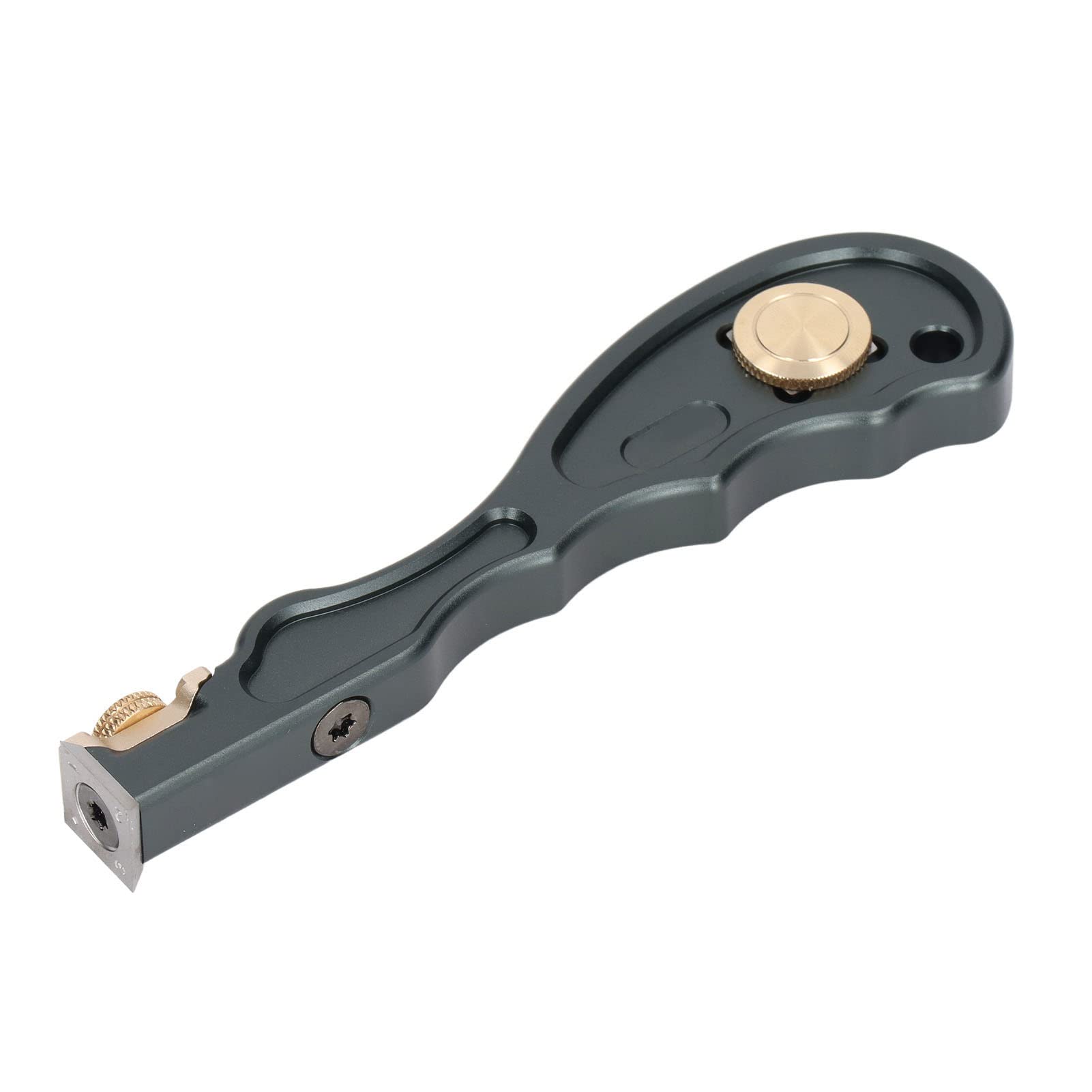 2 w 1 mini węglik drewna, skrobak do kleju, skrobak do obróbki drewna, stop aluminium, mini narzędzie do usuwania kleju z ergonomicznym uchwytem