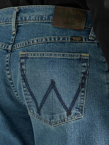 Wrangler Men's Free to Stretch Relaxed Fit Bootcut Jean4