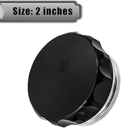 Miniatura 4 de ZKFAR 1 tapón modificado para llenado de aceite de motor para automóvil, cubierta de tanque de agua de metal impermeable de 2 pulgadas, tapas de