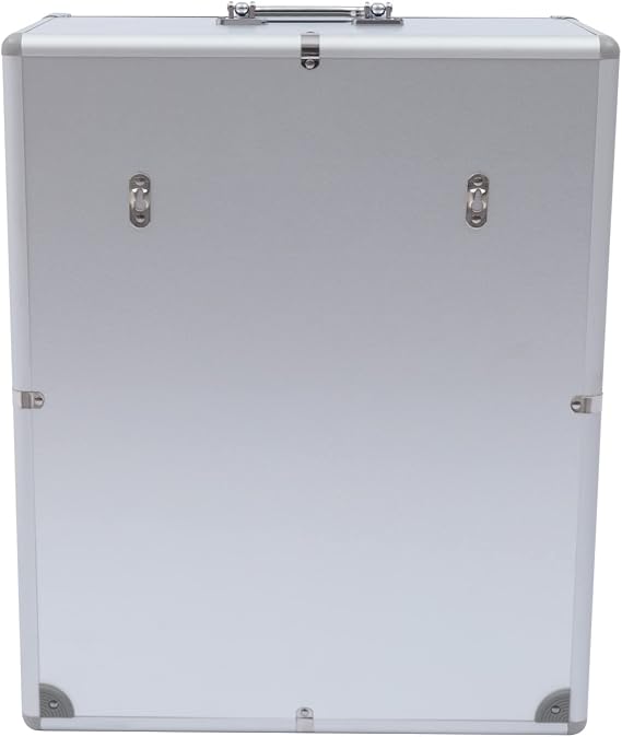 48 Slots Wall-Mounted Cell Phones Storage Cabinet Aluminum Alloy Pocket Chart with Lock for Cell Phones Freestanding Cell Phone Locker for Classroom Schools Conference Rooms