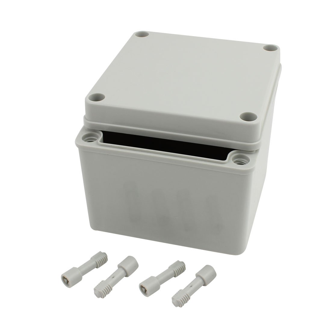Boîte De Jonction étanche IP65 Uxcell - Dimensions 125x125x100 Mm - Gris - Pour Projets DIY électriques