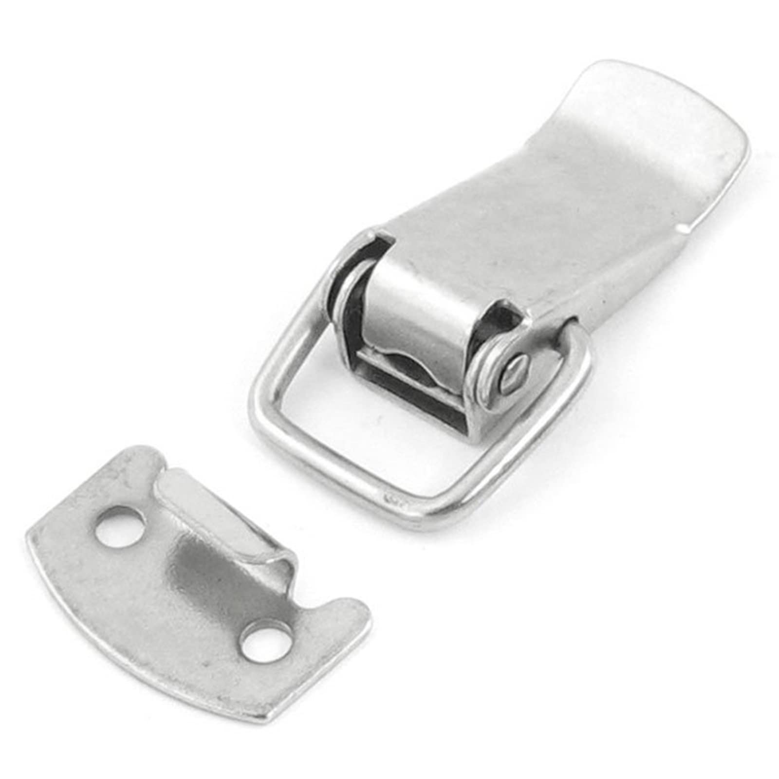 Nvsfzgiyg Sliver Set Box Chest Case Spring Loaded Draw Toggle Latch