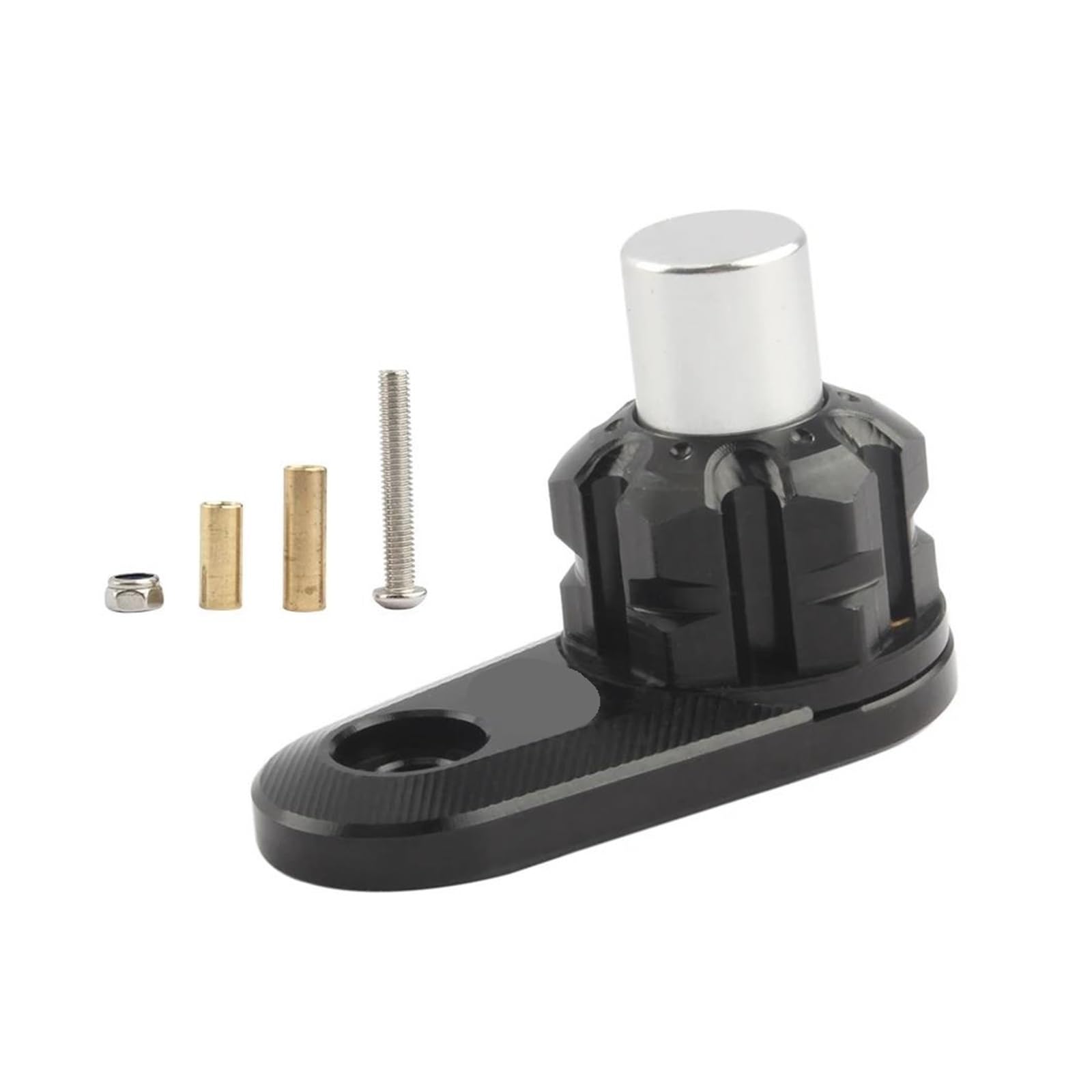 Candado De Seguridad para Motocicleta, Manillar, Palanca Freno, Ciclomotor, Scooter, para ATV, UTV, Bicicleta, Resistente Al Agua Y Universal(Black)