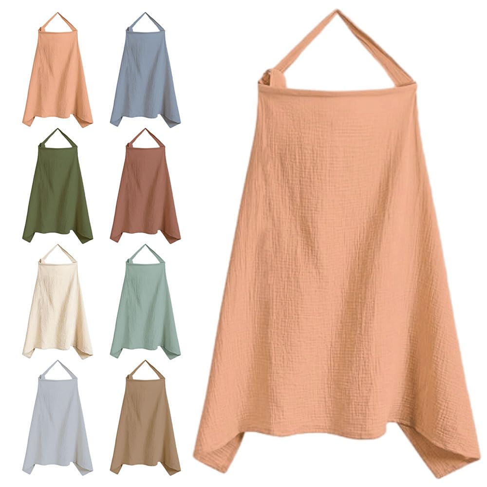 Stilltuch,Musselin-Stillbezug für Babys,2024 Stilltuch für Unterwegs,Stillschal für Unterwegs, Nursing Cover, Stillen, Breastfeeding Cover, Stillschal für Baby Mutter (G)