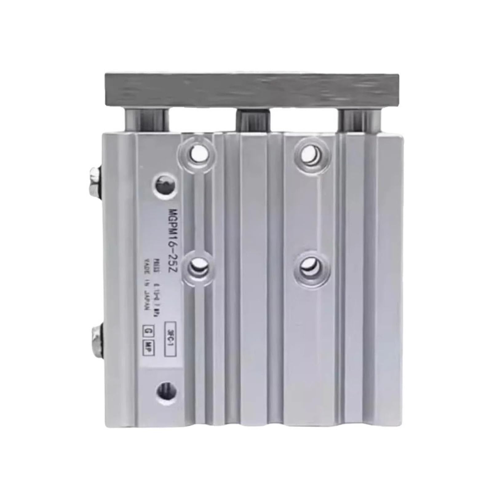 Cylindre MGPL63-100Z haute rigidité avec plaque frontale renforcée en acier