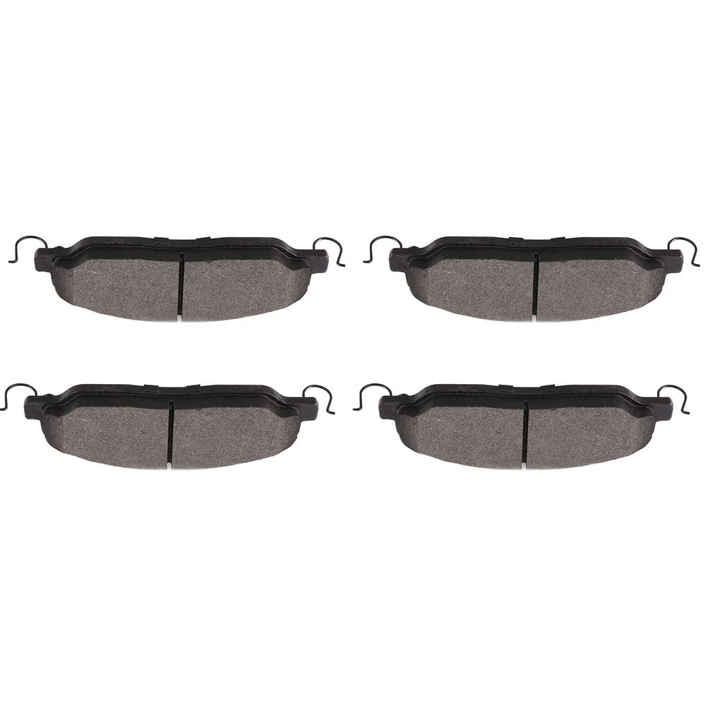 cciyu D1081 Ceramic Front Brake Pad Set Fit For 2005-2010 For Ford Mustang