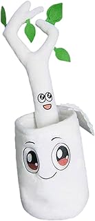 Plush Soft Toy - Glow in The Dark Foxy and Boxy Plush - Removable Plush Doll - Novelty Gifts for Kids Boys Girls (White) Y/n