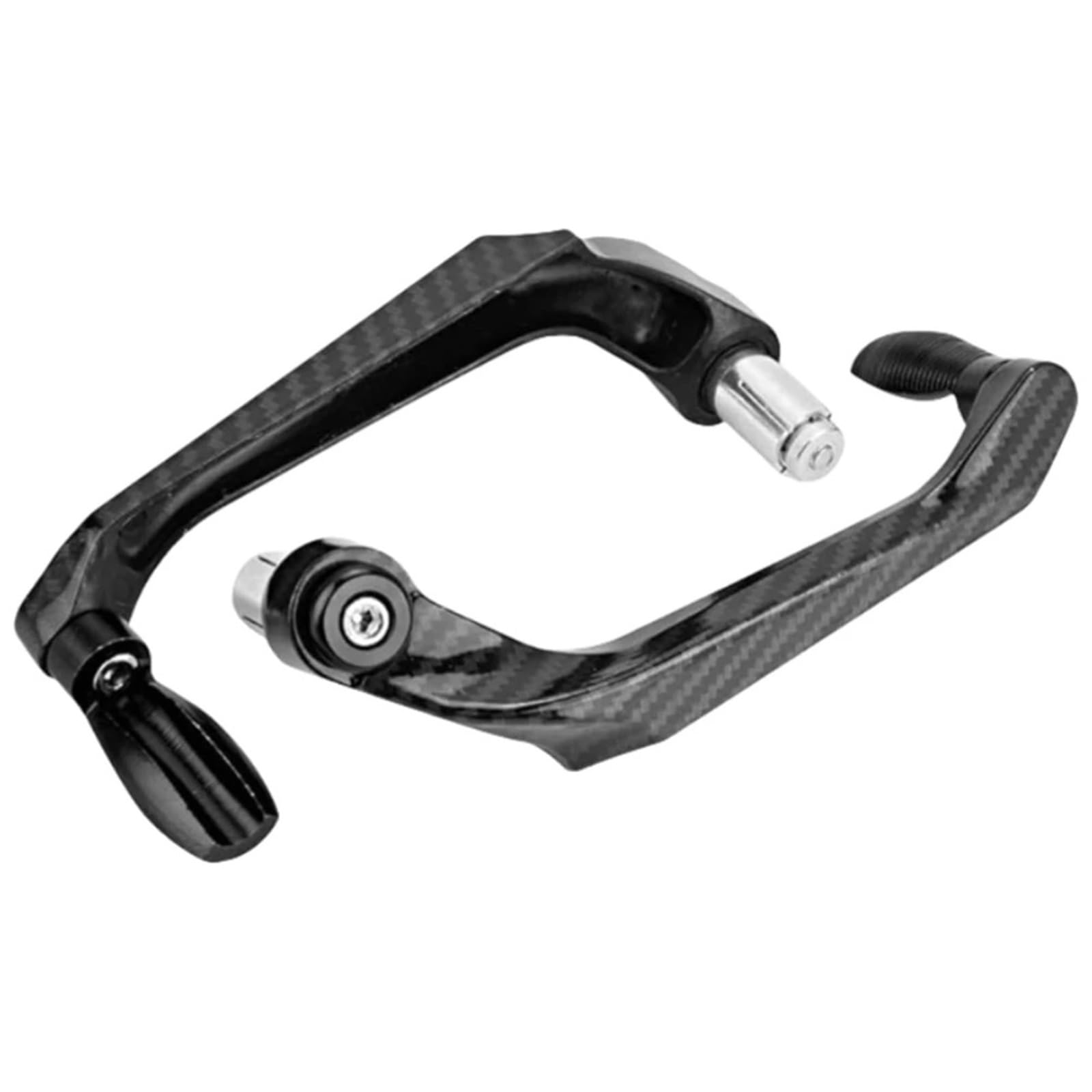 Hydbcnp Black Motorcycle Handguards Motorcycle Scooter Mountain Bikes Brake Guard Lever Handlebar Clutch Handguard Protector Modification Motorcycle Handlebar Protector(Black)
