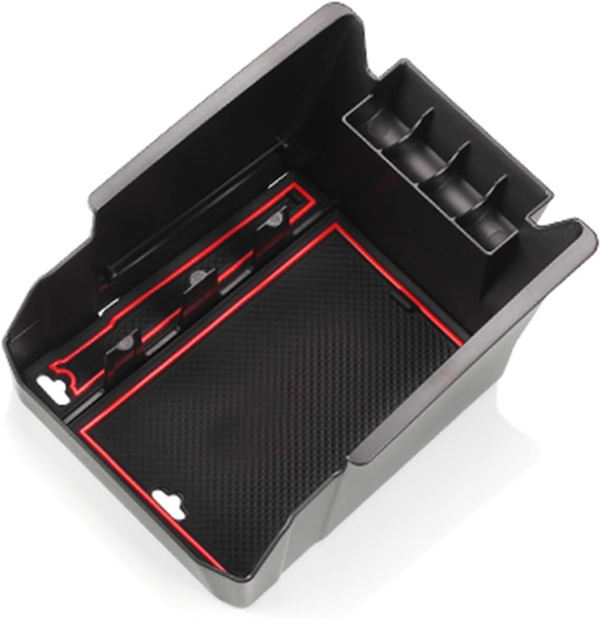 ALOEU Centre Console Storage Box For Ford/Escape/Kuga 2013 2014 2015,Armrest Storage Box Centre Console Organiser Accessories