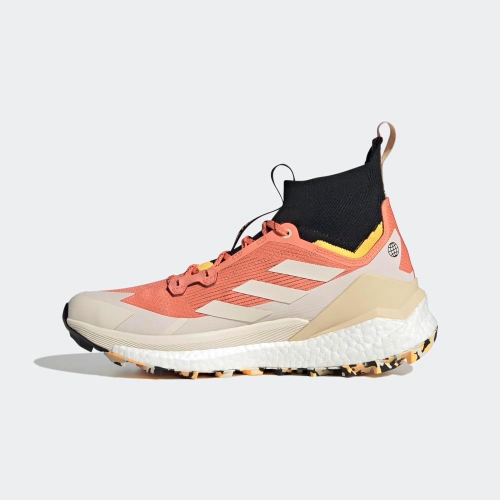 adidas Terrex Free Hiker 2.0 Hiking Shoes Men's, Orange, Size 12.5