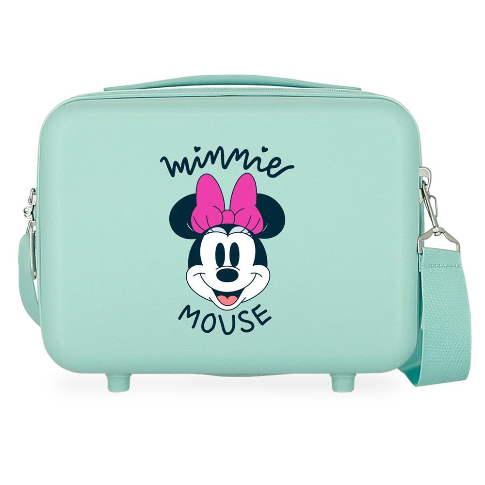 Disney Minnie Adaptowalna kosmetyczka z torbą na ramię niebieska 29 x 21 x 15 cm sztywna ABS 9,14 l