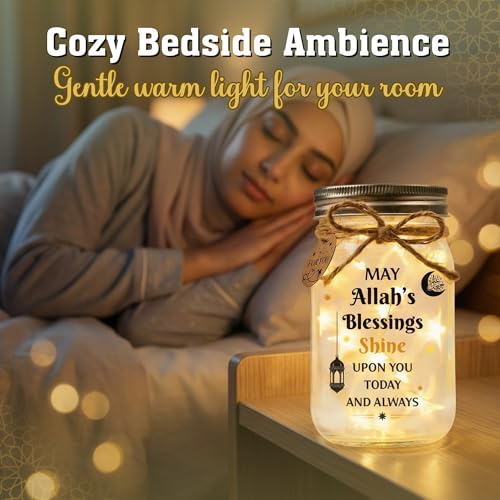 Image of Islamic Prayer Jar, Mothers Day Gifts for Muslim Women