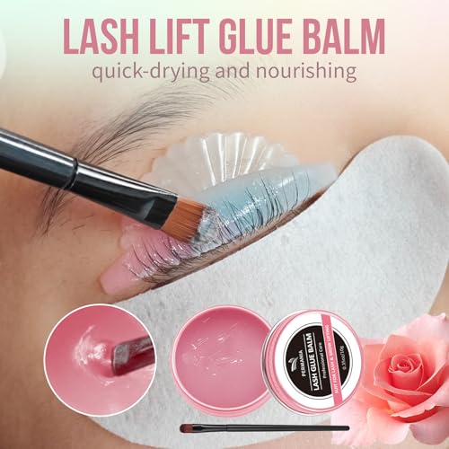 PERMANIA Eyelash Enhancement Kit with Dye 2025 New 4 in 1 Eyelash and Eyebrow Tint and Lift Kit for Salon and Home Lasts Up to 4-6 Weeks - Image 4