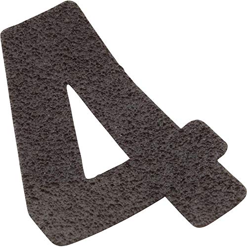 Armco Depth Marker, 4, Black