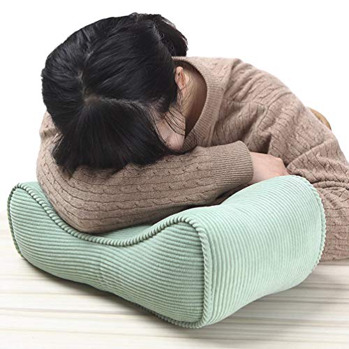 Yardwe Apoio Lombar Algodão Travesseiro para Cadeira de Escritório Assento de Carro Almofada Ergonóm