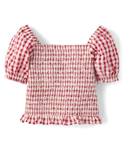 Image of Gymboree Girls' Short Sleeve Smocked Top