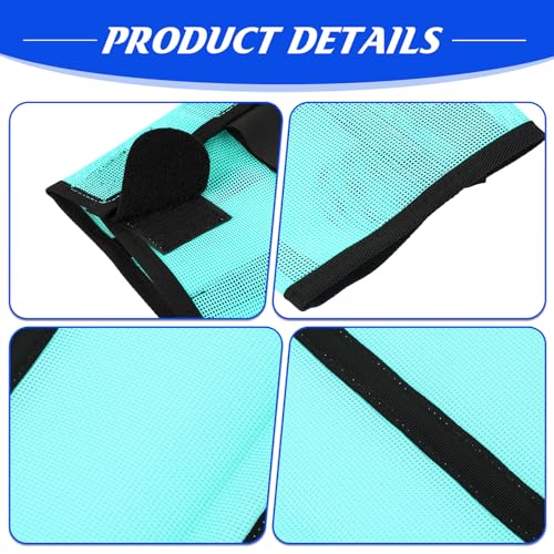 Image of Set of 12 Mesh Fly Boots for Horse Breathable Mesh Horse Boots Protective Horse Leg Loose Wraps Horse Leggings for Preventing Flies and Mosquitoes Bites