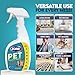 ZORBX Pet Stain and Odor Remover Spray 24 FL Oz - Dual Action Stain Remover & Pet Odor Neutralizer - Pet Stain Remover for Carpet, Dog & Cat Urine - Odor Absorber for Strong Odor