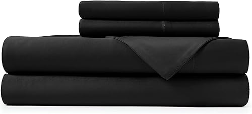 Miniatura 7 de Sábanas de tamaño Queen con parte superior flexible de cabeza dividida para cama ajustable, 800 hilos, 100% algodón, 4 piezas, sábanas de número de