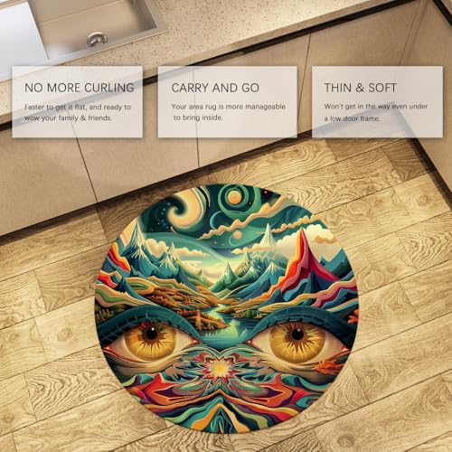 Tapis de sol lavable sous table pour protéger des taches de repas