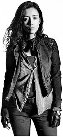 wd Christian Serratos as Rosita black and white 8 x 10 Inch Photo at