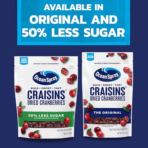 Image of Ocean Spray, Craisins Dried Cranberries, Original, 12 Ounce Resealable Bag