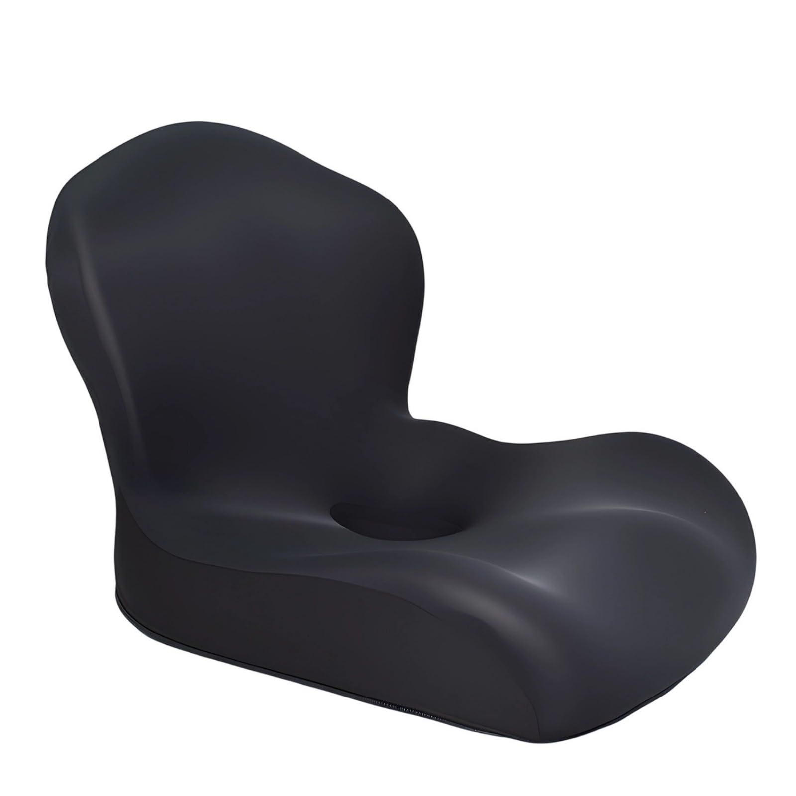 Nucelit Ergonomic Memory Foam Cushion with Lumbar Back Breathable Ice Silk Fabric for Driving Comfort Memory Foam Cushion with Back
