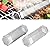 Premium Pellet Smoker Tube 2Pcs BBQ Grill Mesh Tube Pellets Smoke Box 6in Stainless Steel Barbecue Accessory for Any Grill or Smoker Hot Cold Smoking (Hexagonal)