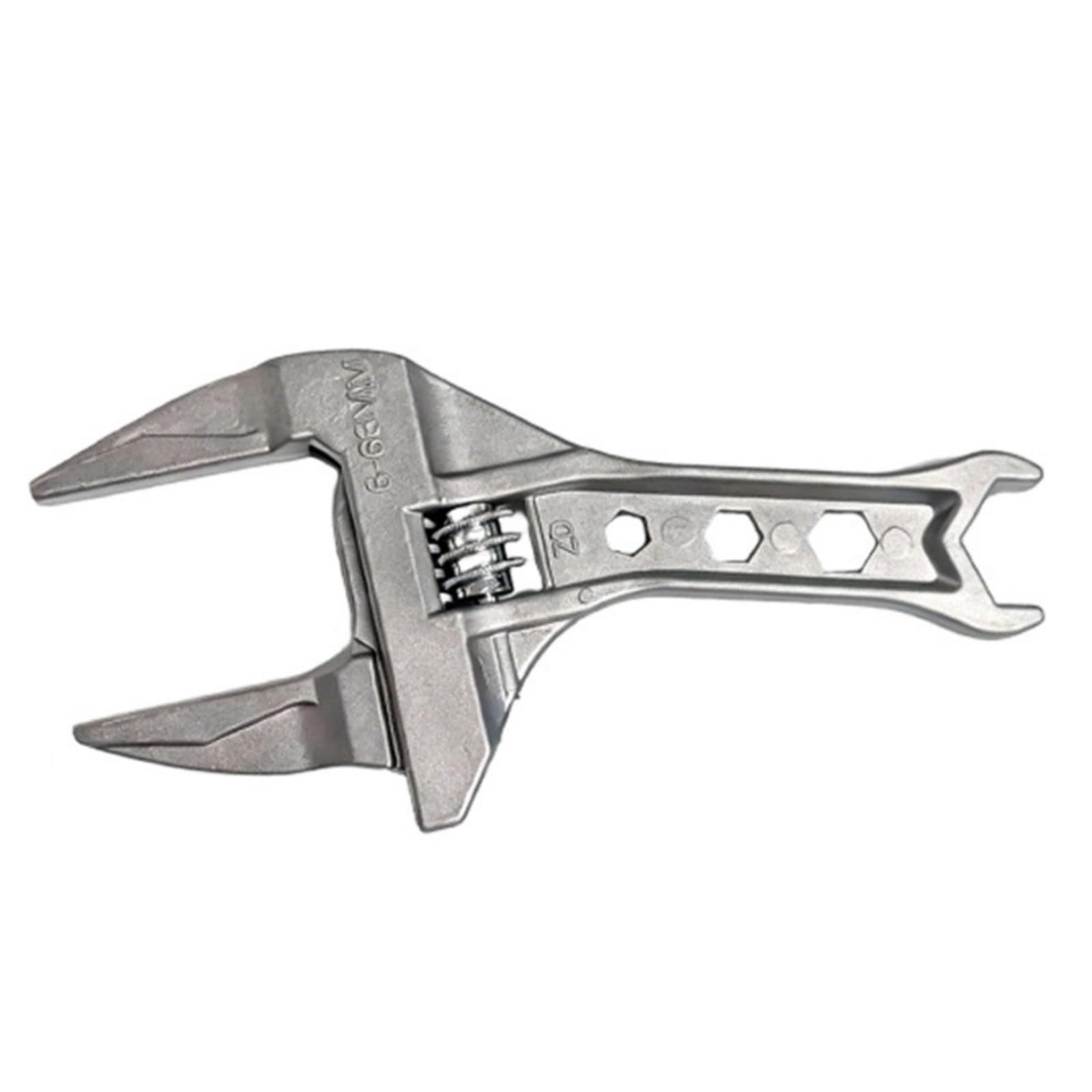 Laikoutd Metal Multifunctional Bathroom Wrench Nut Adjustable Spanner for Plumbing Repairs with Quick Adjust Mechanism Nut Adjustable Spanner