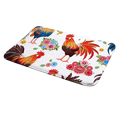 Tapis absorbant à mémoire de forme lavable pour douche et bain - 5