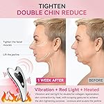 Electric Gua Sha Facial Tools - Face Sculpting Tool/Lift Device - Heated & Vibration & Red Light Massager, Anti-Aging & Wrinkles, Puffiness, Double Chin, Tension Relief - Image 5