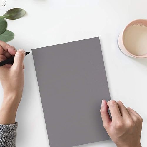 Miniatura 7 de JAM Paper 8 12 x 11 Cartulina, Gris oscuro