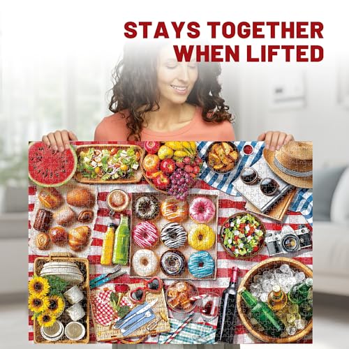 Puzzle con Tema de Picnic para Adultos 13+ anos miniatura 2